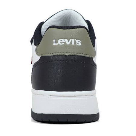 Pantofi copii baieți din material sintetic Levi's, Alb - VUNI0153S-3130 [3]