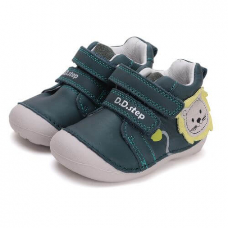 Pantofi copii baieti din piele DD Step, Verde - S015-51897 [0]