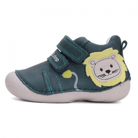 Pantofi copii baieti din piele DD Step, Verde - S015-51897 [1]