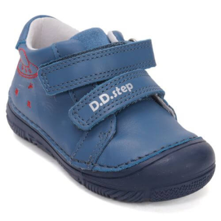 Pantofi copii baieti din piele DD Step, Albastru - S082-61612A [3]