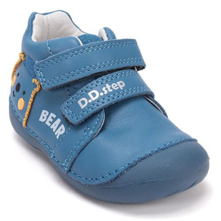Pantofi copii baieti din piele DD Step, Albastru -  S015-61472A [2]