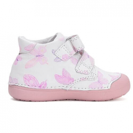 Pantofi copii fete din piele DD Step, Alb - S066-51151 [2]