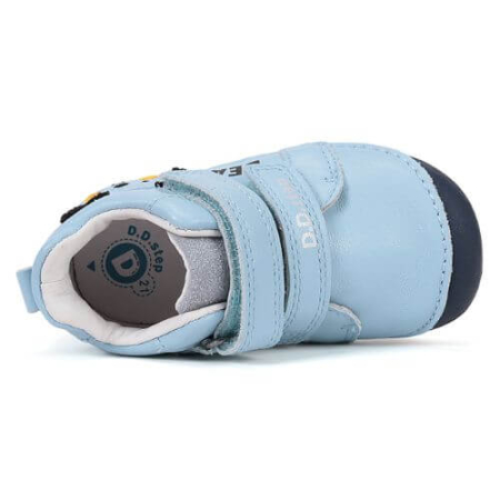 Pantofi copii baieti din piele DD Step, Albastru - S015-61472 [5]