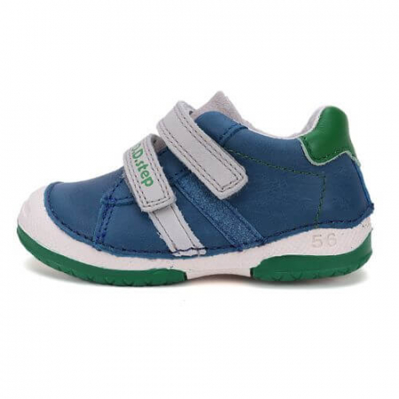 Pantofi copii baieti din piele DD Step, Albastru - S038-51626 [2]