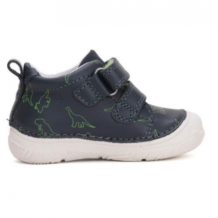 Pantofi copii baieti din piele DD Step, Albastru - S082-51705 [2]