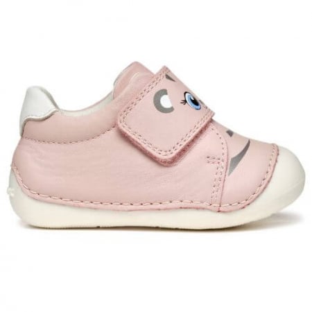 Pantofi copii fete din piele Fete, Roz - B3540B_00085_C0682 [1]