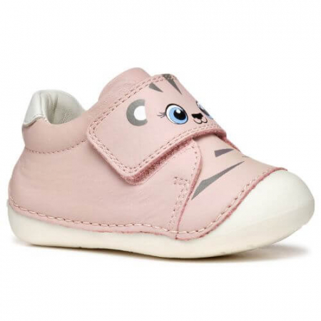 Pantofi copii fete din piele Fete, Roz - B3540B_00085_C0682 [0]