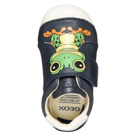 Pantofi copii baieti din piele Geox, Albastru - B3539C-00085-C4248 [2]