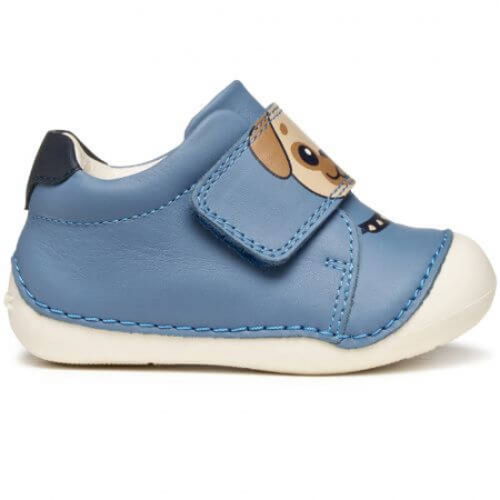 Pantofi copii baieti din piele Geox, Albastru - B3539C_00085_C4218 [1]