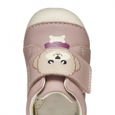 Pantofi copii fete din piele Geox, Roz - B3540B_00085_C8011 [4]