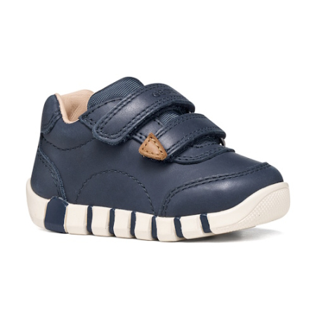 Pantofiori sport baieti - Pantofi copii băieți Geox Iupidoo, Albastru - B5655B_000CL_C4002