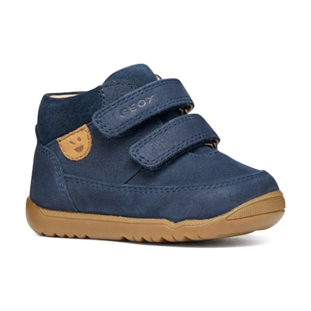 Noua Colectie Primavara - Pantofi băieți Geox Macchia, Albastru - B664NA_03322_C4002