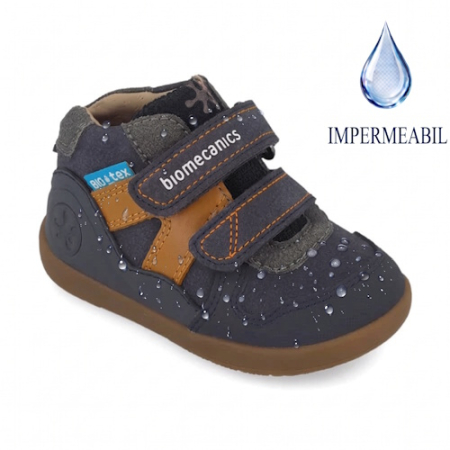 Incaltaminte impermeabila - Pantofi copii băieți Biomecanics, Albastru - 261152-A089