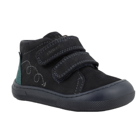 Lichidare de stoc - Pantofi barefoot piele băieți Primigi, Albastru - 2411200