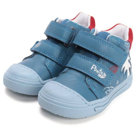 Pantofi copii baieti din piele Ponte, Albastru - DA06-6-1946A [1]