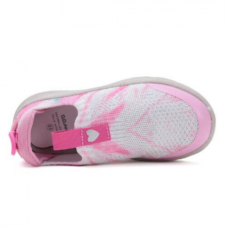 Pantofi copii fete din textil DD Step, Roz - F083-51898 [4]