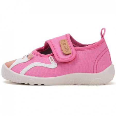 Pantofi copii fete de interior din textil DD Step, Roz - C086-51380A [3]
