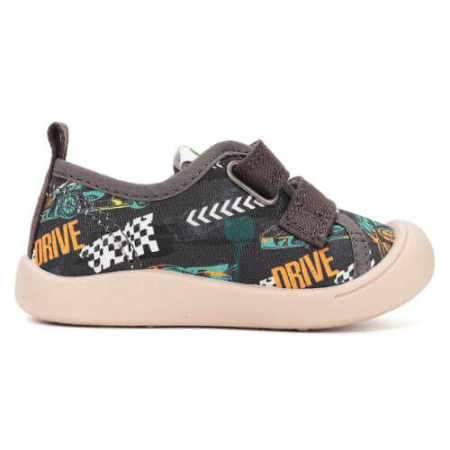 Pantofi copii baieti din textil DD Step, Gri - C100-61391 [3]