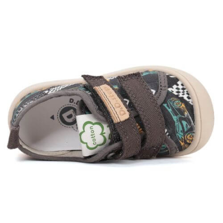 Pantofi copii baieti din textil DD Step, Gri - C100-61391 [4]