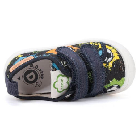 Pantofi copii baieti din textil DD Step, Albastru - C100-61415 [5]