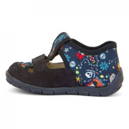 Pantofi copii baieti din textil Froddo, Albastru - G1700412-1 [2]
