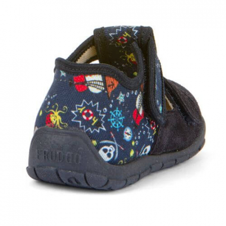 Pantofi copii baieti din textil Froddo, Albastru - G1700412-1 [4]