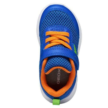 Pantofi copii baieti din textil Geox, Albastru - B454UC-01454-C0685 [4]