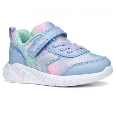 Pantofi copii fete din textil Geox, Albastru - B454TD_01454_C4507 [0]