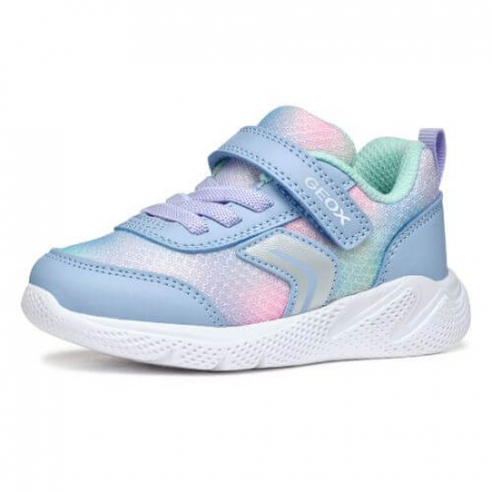 Pantofi copii fete din textil Geox, Albastru - B454TD_01454_C4507 [3]