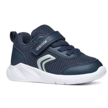 Noua Colectie De Toamna - Pantofi copii baieti din textil Geox, Albastru - B454UC_01454_C4002
