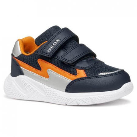 Noua Colectie De Toamna - Pantofi copii baieti din textil Geox, Albastru - B564UC_0BC14_C0659
