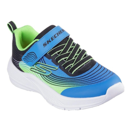 Lichidare Skechers - Pantofi sport băieți Skechers Microspec Advance, Albastru - 403926-BLLM