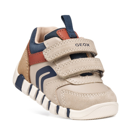 Pantofi băieți Geox Iupidoo, Bej - B3555D_05422_C6181 [3]