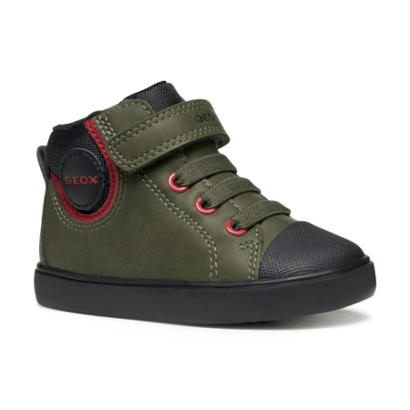 Pantofiori scoala baieti - Pantofi băieți Geox Gisli, Verde - B461NC_0MEFU_C0450
