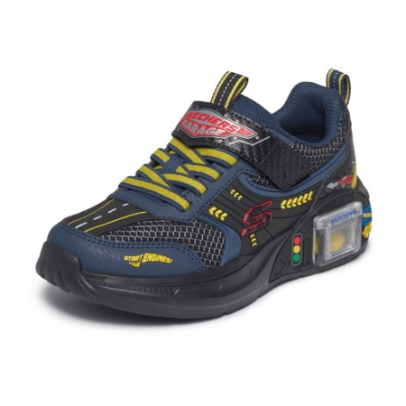 Pantofi băieți Skechers Garage, Negru/Albastru - 402150L-BKNV [5]
