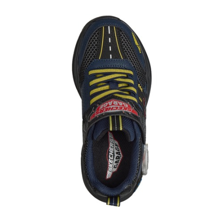 Pantofi băieți Skechers Garage, Negru/Albastru - 402150L-BKNV [3]
