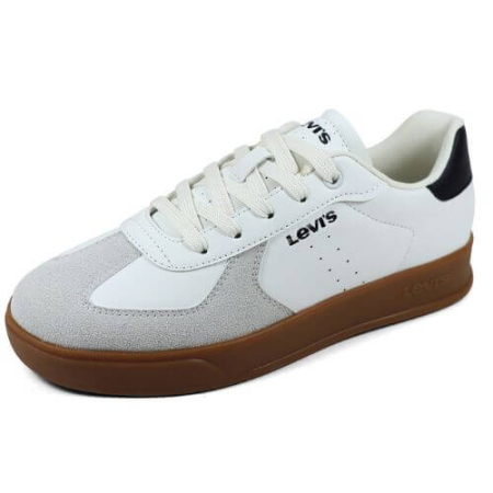 Pantofi copii baieți din material sintetic Levi's, Alb - VGAB0011S-2933 [1]
