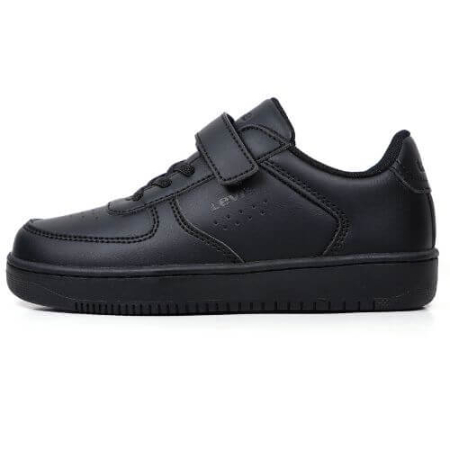 Noua Colectie Levi's - Pantofi copii baieți din material sintetic Levi's, Negru - VVUNI0140S-0003