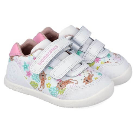 Pantofiori sport fete - Pantofi sport din piele Biomecanics 262156-A050