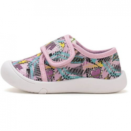 Pantofi copii fete din textil DD Step, Multicolor - C100-51718 [2]