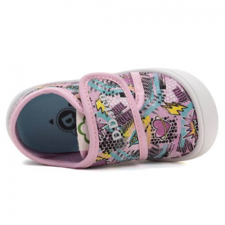 Pantofi copii fete din textil DD Step, Multicolor - C100-51718 [4]