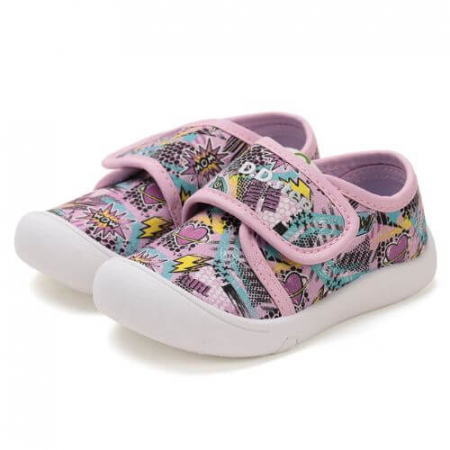 Pantofi copii fete din textil DD Step, Multicolor - C100-51718 [0]