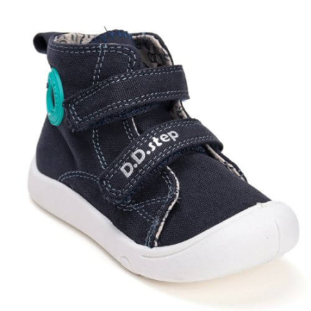 Pantofi copii baieti din canvas DD Step, Albastru - C100-52503C [2]