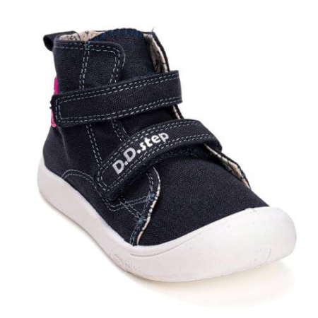 Pantofi copii fete din canvas DD Step, Albastru - C100-52503A [2]