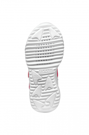 Pantofi copii fete din material sintetic si textil Geox cu LED, personaj Peach, Roz - J55E9C_02ABC_C8002 [6]