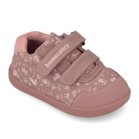 Pantofi copii fete din piele Biomecanics Roz 261162-C159 [4]