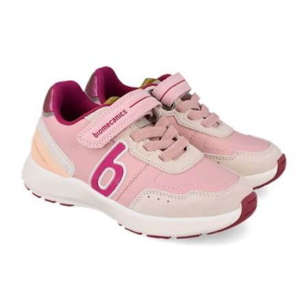 Pantofi copii din piele Biomecanics, Roz 261275-C032 [2]