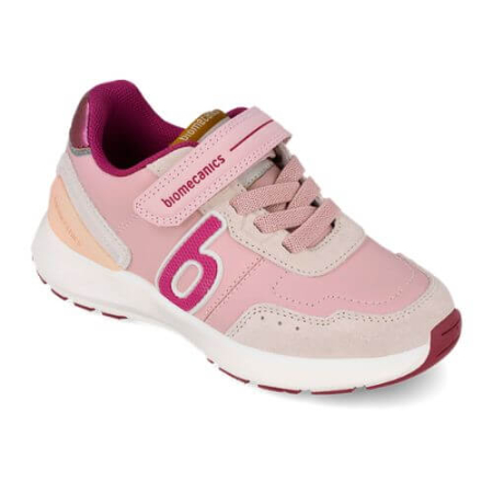 Colecții Noi - Pantofi copii din piele Biomecanics, Roz 261275-C032