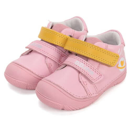 Pantofi copii fete din piele DD Step, Roz - S082-61694A [2]