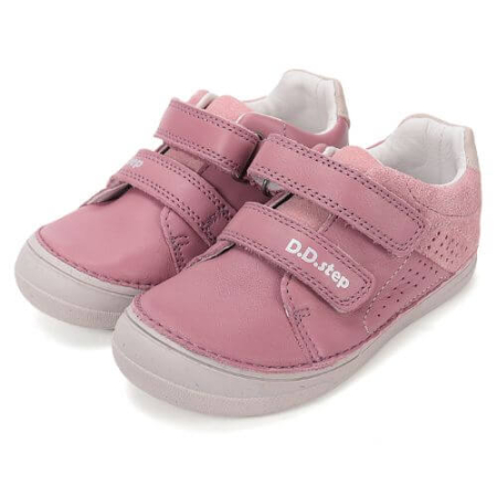Pantofi copii fete din piele DD Step, Lila - S078-61177C [1]